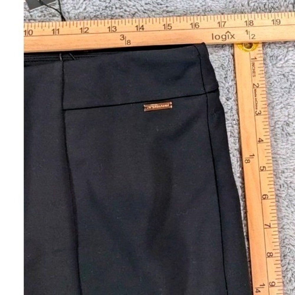 Tahari Tummy Control Pencil Skirt Black Modal Stretch Workwear Size Large ~ NWT - Picture 7 of 13